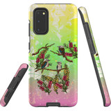 For Samsung Galaxy S20 Case, Tough Protective Back Cover, Kookaburras | Protective Cases | iCoverLover.com.au