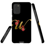 For Samsung Galaxy S20+ Plus Case, Tough Protective Back Cover, Embellished Letter W | Protective Cases | iCoverLover.com.au