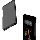 For Samsung Galaxy S10+ Plus Case, Tough Protective Back Cover, Embellished Letter X | Protective Cases | iCoverLover.com.au