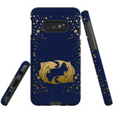For Samsung Galaxy S10e Case, Tough Protective Back Cover, Pisces Drawing | Protective Cases | iCoverLover.com.au