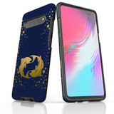 For Samsung Galaxy S21 Ultra/S21+ Plus/S21,S20 Ultra/S20+/S20,S10 5G, S10+/S10/S10e, S9+/S9 Case, Tough Protective Back Cover, Pisces Drawing | Protective Cases | iCoverLover.com.au