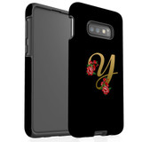For Samsung Galaxy S10e Case, Tough Protective Back Cover, Embellished Letter Y | Protective Cases | iCoverLover.com.au