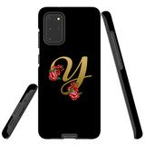 For Samsung Galaxy S20+ Plus Case, Tough Protective Back Cover, Embellished Letter Y | Protective Cases | iCoverLover.com.au