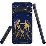 For Samsung Galaxy S10 Case, Tough Protective Back Cover, Gemini Drawing | Protective Cases | iCoverLover.com.au