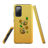 For Samsung Galaxy S20 FE Fan Edition Case, Tough Protective Back Cover, Honey Bees | Protective Cases | iCoverLover.com.au