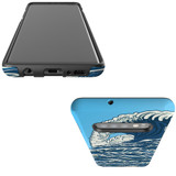 For Samsung Galaxy S10+ Plus Case, Tough Protective Back Cover, Japanese Wave | Protective Cases | iCoverLover.com.au