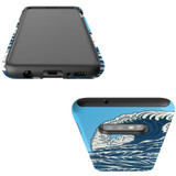 For Samsung Galaxy S10e Case, Tough Protective Back Cover, Japanese Wave | Protective Cases | iCoverLover.com.au