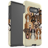 For Samsung Galaxy S10e Case, Tough Protective Back Cover, Seamless Dogs | Protective Cases | iCoverLover.com.au