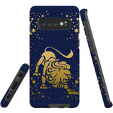 For Samsung Galaxy S10 Case, Tough Protective Back Cover, Leo Drawing | Protective Cases | iCoverLover.com.au