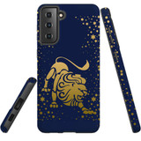 For Samsung Galaxy S21+ Plus Case, Tough Protective Back Cover, Leo Drawing | Protective Cases | iCoverLover.com.au