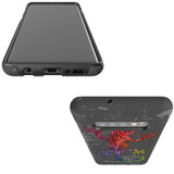 For Samsung Galaxy S10+ Plus Case, Tough Protective Back Cover, Colorful Lizard | Protective Cases | iCoverLover.com.au