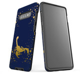 For Samsung Galaxy S10+ Plus Case, Tough Protective Back Cover, Scorpio Drawing | Protective Cases | iCoverLover.com.au