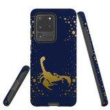 For Samsung Galaxy S20 Ultra Case, Tough Protective Back Cover, Scorpio Drawing | Protective Cases | iCoverLover.com.au