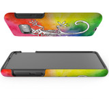 For Samsung Galaxy S10e Case, Tough Protective Back Cover, Rainbow Lizard | Protective Cases | iCoverLover.com.au