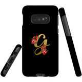 For Samsung Galaxy S10e Case, Tough Protective Back Cover, Embellished Letter G | Protective Cases | iCoverLover.com.au