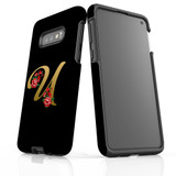 For Samsung Galaxy S10e Case, Tough Protective Back Cover, Embellished Letter U | Protective Cases | iCoverLover.com.au