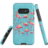 For Samsung Galaxy S10e Case, Tough Protective Back Cover, Flamingoes | Protective Cases | iCoverLover.com.au