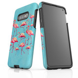 For Samsung Galaxy S10e Case, Tough Protective Back Cover, Flamingoes | Protective Cases | iCoverLover.com.au
