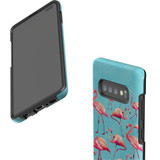 For Samsung Galaxy S10+ Plus Case, Tough Protective Back Cover, Flamingoes | Protective Cases | iCoverLover.com.au