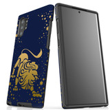 For Samsung Galaxy Note 20 UItra/Note 20/Note 10+ Plus/Note 10/9 Case, Tough Protective Back Cover, Leo Drawing | Protective Cases | iCoverLover.com.au