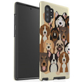 For Samsung Galaxy Note 20 UItra/Note 20/Note 10+ Plus/Note 10/9 Case, Tough Protective Back Cover, Seamless Dogs | Protective Cases | iCoverLover.com.au