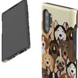 For Samsung Galaxy Note 20 UItra/Note 20/Note 10+ Plus/Note 10/9 Case, Tough Protective Back Cover, Seamless Dogs | Protective Cases | iCoverLover.com.au