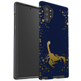 For Samsung Galaxy Note 20 Ultra, Note 20, Note 10+ Plus, Note 9 Case, Tough Protective Back Cover, Scorpio Drawing | Protective Cases | iCoverLover.com.au