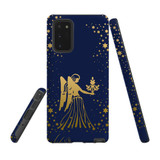 For Samsung Galaxy Note 20 Case, Tough Protective Back Cover, Virgo Drawing | Protective Cases | iCoverLover.com.au