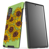 For Samsung Galaxy Note 20 UItra/Note 20/Note 10+ Plus/Note 10/9 Case, Tough Protective Back Cover, Sunflowers | Protective Cases | iCoverLover.com.au