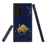 For Samsung Galaxy Note 20 Ultra Case, Tough Protective Back Cover, Taurus Drawing | Protective Cases | iCoverLover.com.au