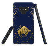 For Samsung Galaxy Note 9 Case, Tough Protective Back Cover, Taurus Drawing | Protective Cases | iCoverLover.com.au