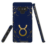 For Samsung Galaxy Note 9 Case, Tough Protective Back Cover, Taurus Sign | Protective Cases | iCoverLover.com.au