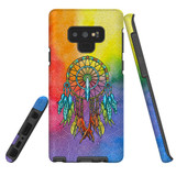For Samsung Galaxy Note 9 Case, Tough Protective Back Cover, Colourful Dreamcatcher | Protective Cases | iCoverLover.com.au