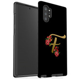 For Samsung Galaxy Note 20 Ultra, Note 20, Note 10+ Plus, Note 9 Case, Tough Protective Back Cover, Embellished Letter F | Protective Cases | iCoverLover.com.au