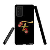 For Samsung Galaxy Note 20 Case, Tough Protective Back Cover, Embellished Letter F | Protective Cases | iCoverLover.com.au