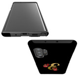 For Samsung Galaxy Note 20 Ultra, Note 20, Note 10+ Plus, Note 9 Case, Tough Protective Back Cover, Embellished Letter E | Protective Cases | iCoverLover.com.au