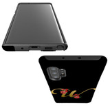 For Samsung Galaxy Note 20 Ultra, Note 20, Note 10+ Plus, Note 9 Case, Tough Protective Back Cover, Embellished Letter W | Protective Cases | iCoverLover.com.au
