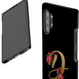 For Samsung Galaxy Note 20 Ultra, Note 20, Note 10+ Plus, Note 9 Case, Tough Protective Back Cover, Embellished Letter D | Protective Cases | iCoverLover.com.au