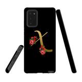 For Samsung Galaxy Note 20 Case, Tough Protective Back Cover, Embellished Letter X | Protective Cases | iCoverLover.com.au