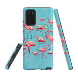 For Samsung Galaxy Note 20 Case, Tough Protective Back Cover, Flamingoes | Protective Cases | iCoverLover.com.au