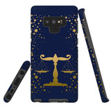 For Samsung Galaxy Note 9 Case, Tough Protective Back Cover, Libra Drawing | Protective Cases | iCoverLover.com.au