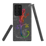 For Samsung Galaxy Note 20 Ultra Case, Tough Protective Back Cover, Colorful Lizard | Protective Cases | iCoverLover.com.au