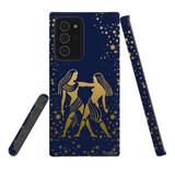 For Samsung Galaxy Note 20 Ultra Case, Tough Protective Back Cover, Gemini Drawing | Protective Cases | iCoverLover.com.au