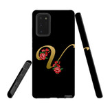 For Samsung Galaxy Note 20 Case, Tough Protective Back Cover, Embellished Letter V | Protective Cases | iCoverLover.com.au
