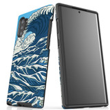 For Samsung Galaxy Note 20 Ultra, Note 20, Note 10+ Plus, Note 9 Case, Tough Protective Back Cover, Japanese Wave | Protective Cases | iCoverLover.com.au