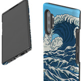 For Samsung Galaxy Note 20 Ultra, Note 20, Note 10+ Plus, Note 9 Case, Tough Protective Back Cover, Japanese Wave | Protective Cases | iCoverLover.com.au