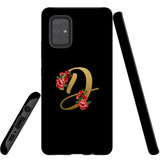 For Samsung Galaxy A71 4G Case, Tough Protective Back Cover, Embellished Letter D | Protective Cases | iCoverLover.com.au