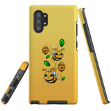 For Samsung Galaxy Note 20 Ultra, Note 20, Note 10+ Plus, Note 9 Case, Tough Protective Back Cover, Honey Bees | Protective Cases | iCoverLover.com.au