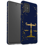 For Samsung Galaxy A51 5G/4G, A71 5G/4G, A90 5G Case, Tough Protective Back Cover, Libra Drawing | Protective Cases | iCoverLover.com.au