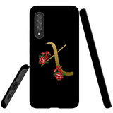 For Samsung Galaxy A90 5G Case, Tough Protective Back Cover, Embellished Letter X | Protective Cases | iCoverLover.com.au